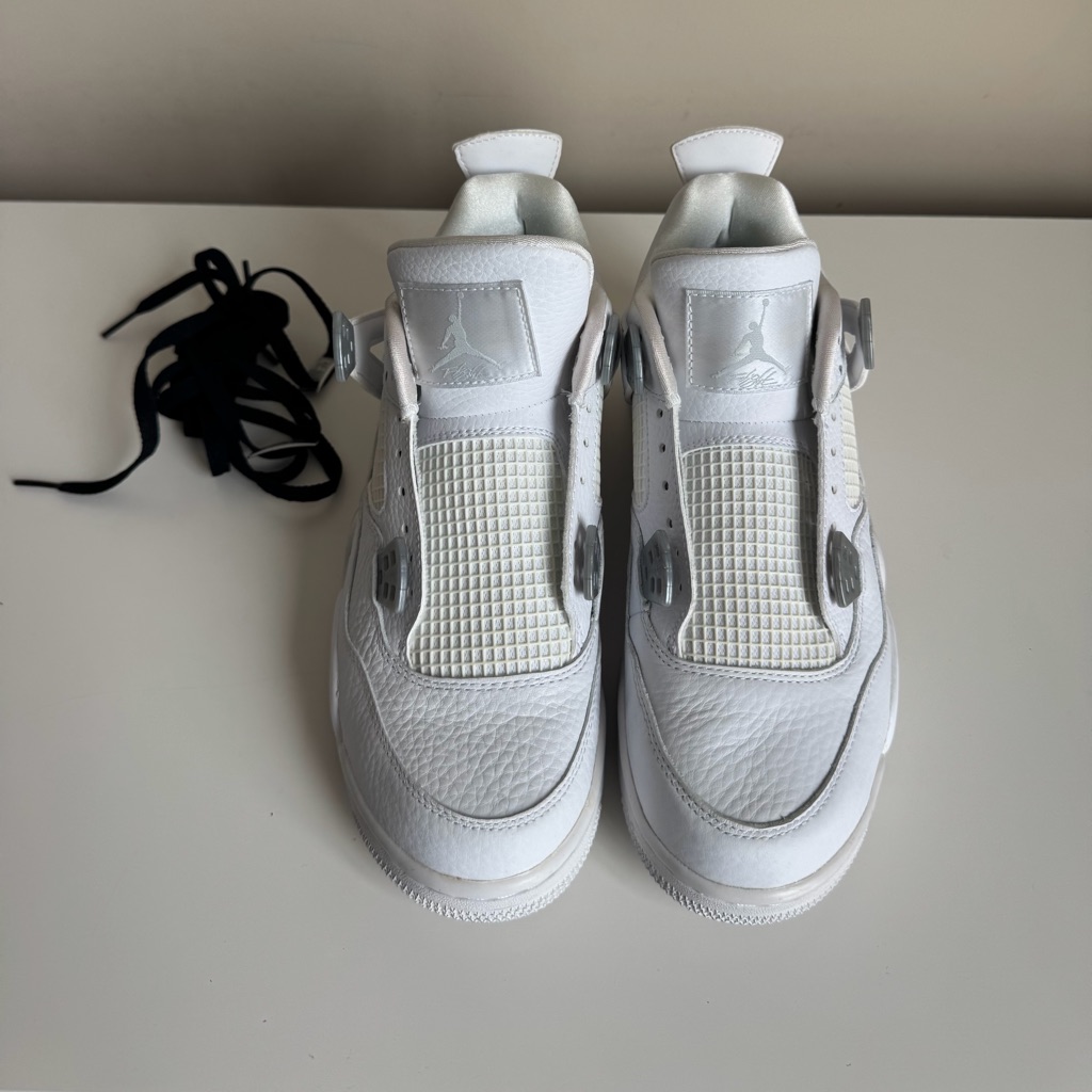 Nike Youth Air Jordan 4 Retro "Pure Money" Sneakers